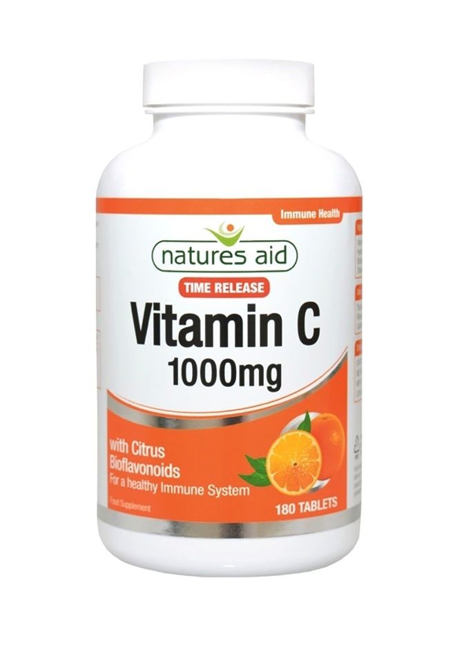 Natures Aid Vitamín C 1000 mg 180 tablet