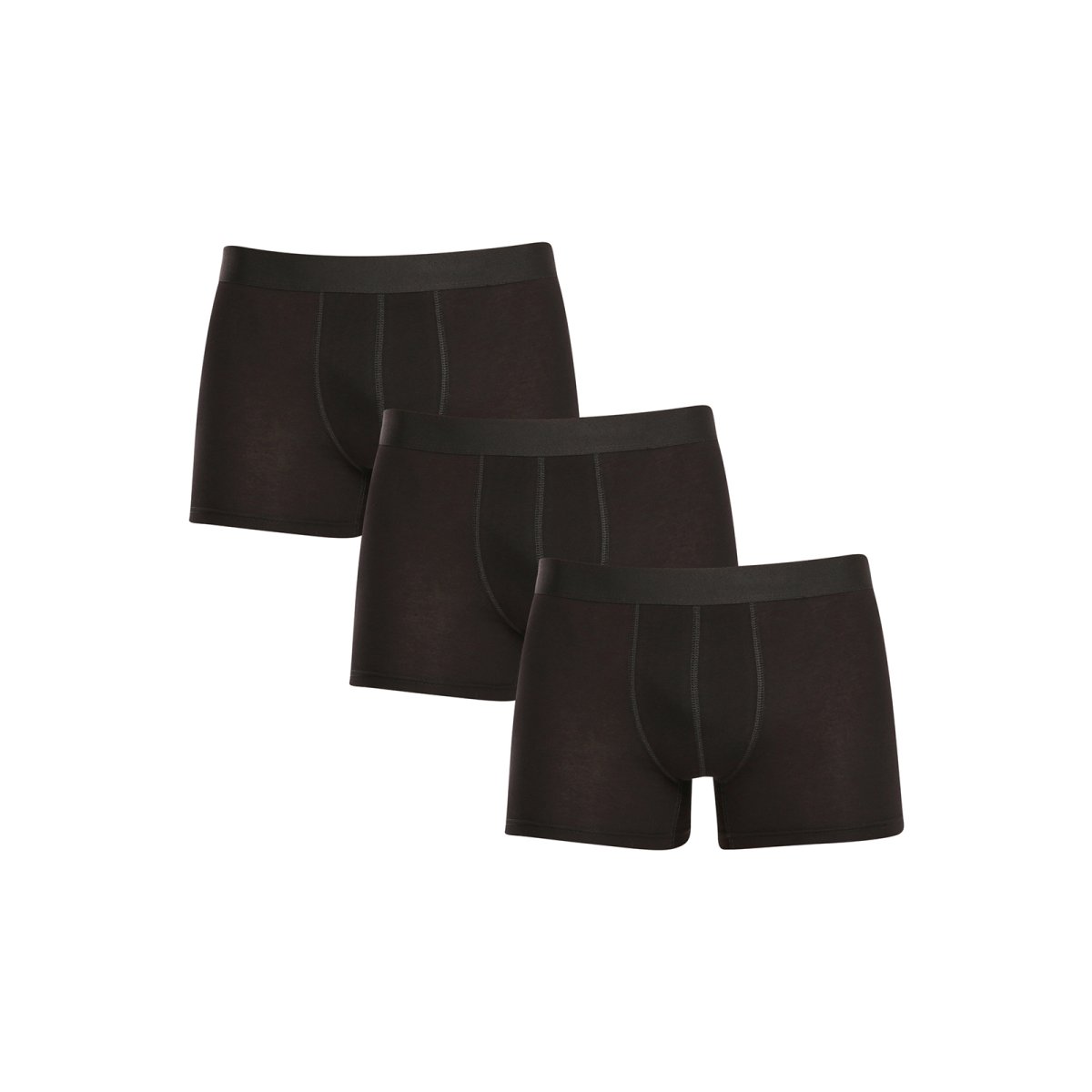 Nedeto 3PACK pánské boxerky nadrozměr černé (3NBX001) 7XL