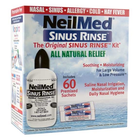 NEILMED Sinus Rinse Isotonic  + 60 sáčků 240 ml