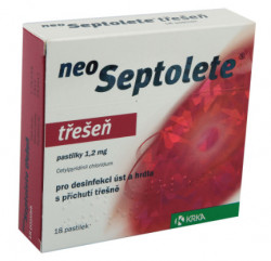 NEOSEPTOLETE Třešeň 18 pastilek