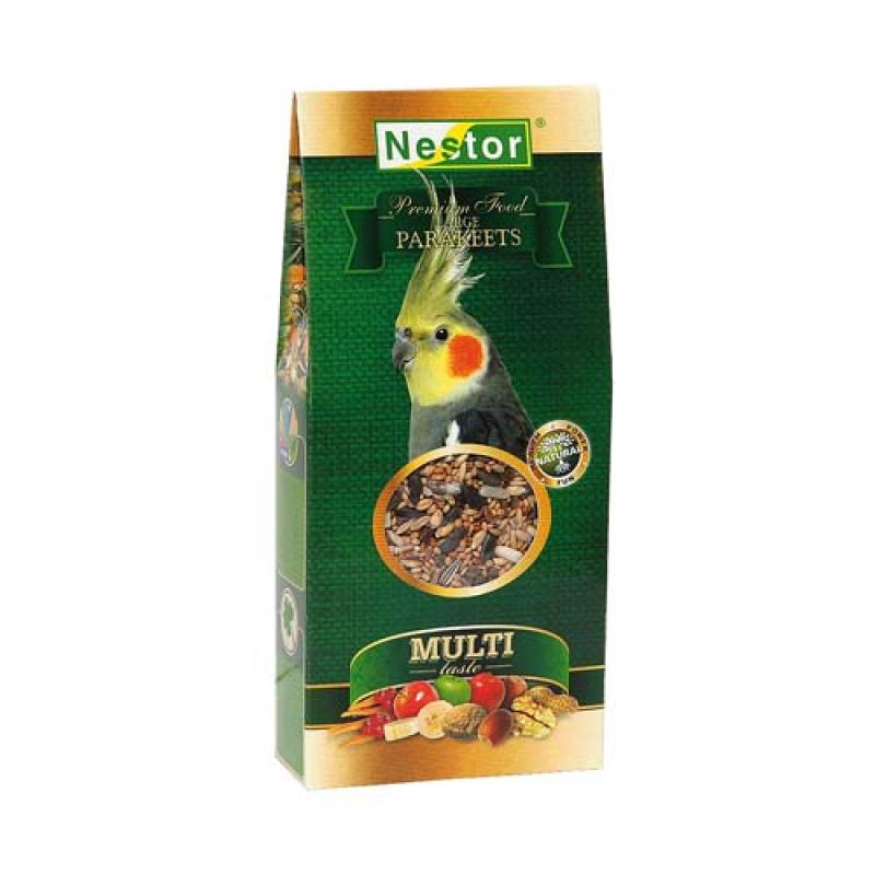 Nestor PREMIUM Prémiové krmivo pro střední papoušky  500ml/290g