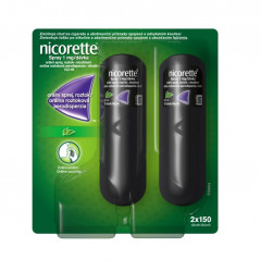 Nicorette Spray 1 mg/dávka orální sprej, roztok 2x13,2 ml