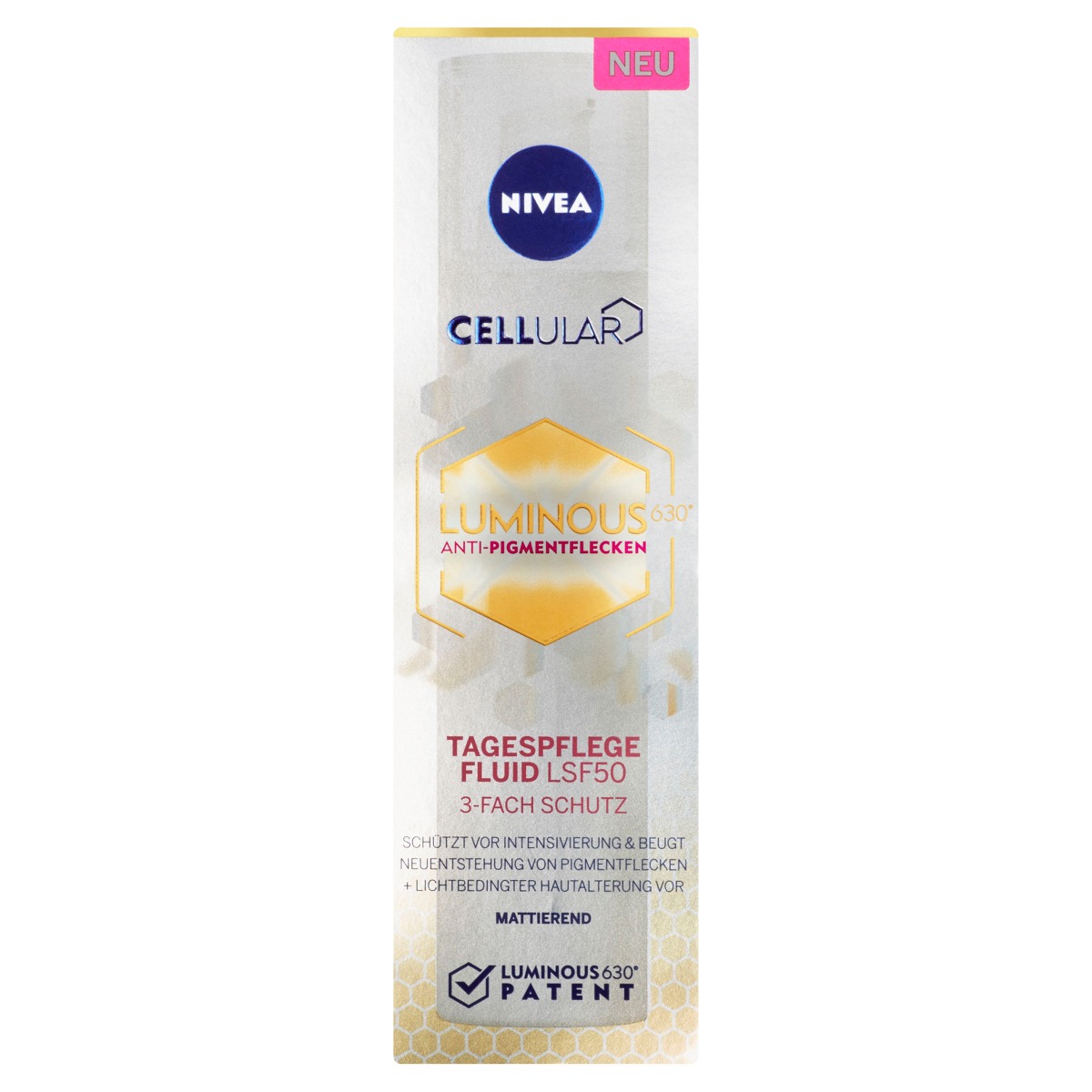 Nivea Cellular Luminous OF50 ochranný krém proti pigmentovým skvrnám 40 ml