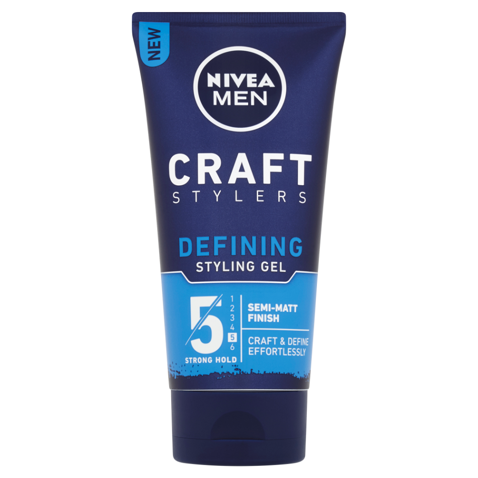 NIVEA Craft Stylers Gel na vlasy pro muže s matným efektem 150 ml