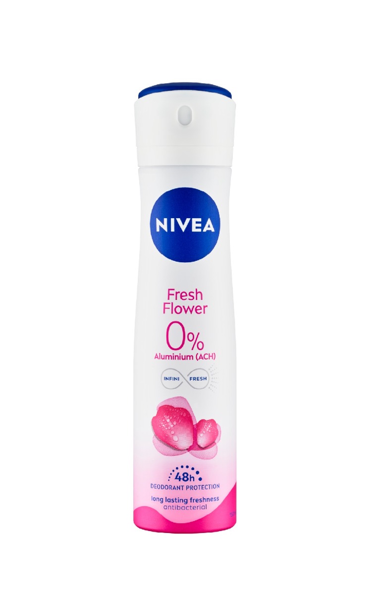 Nivea Fresh Flower deodorant ve spreji pro ženy 150 ml