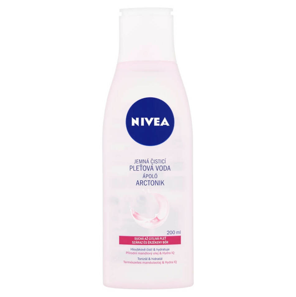 NIVEA Jemná čisticí pleťová voda pro citlivou pleť 200 ml