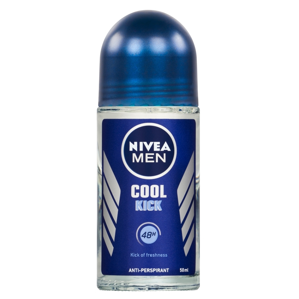 NIVEA Men Cool Kick Kuličkový antiperspirant pro muže 50 ml