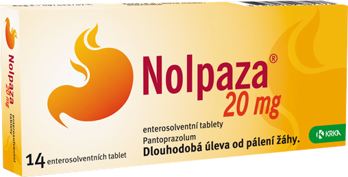 NOLPAZA 20 mg perorální tablety 14 ks