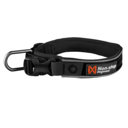 NON-STOP Dogwear Roam obojek pro psy černý 1 ks, Velikost: XS