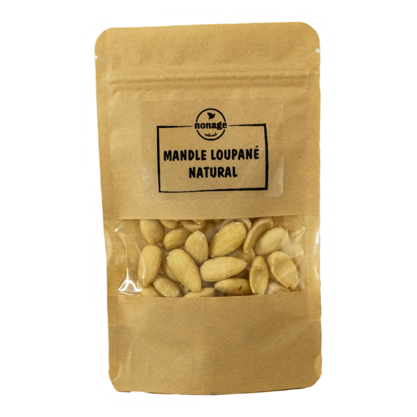 NONAGE Mandle loupané natural 1000 g