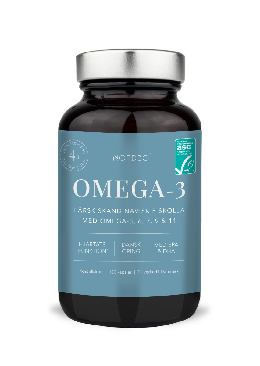 Nordbo Scandinavian Omega-3 Trout Oil 120 kapslí