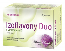 NOVENTIS Izoflavony Duo s vitamínem D 60 kapslí