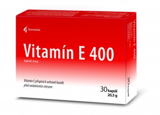 NOVENTIS Vitamín E 400 30 kapslí