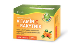 Noventis Vitamín C + Rakytník 30+10 tablet