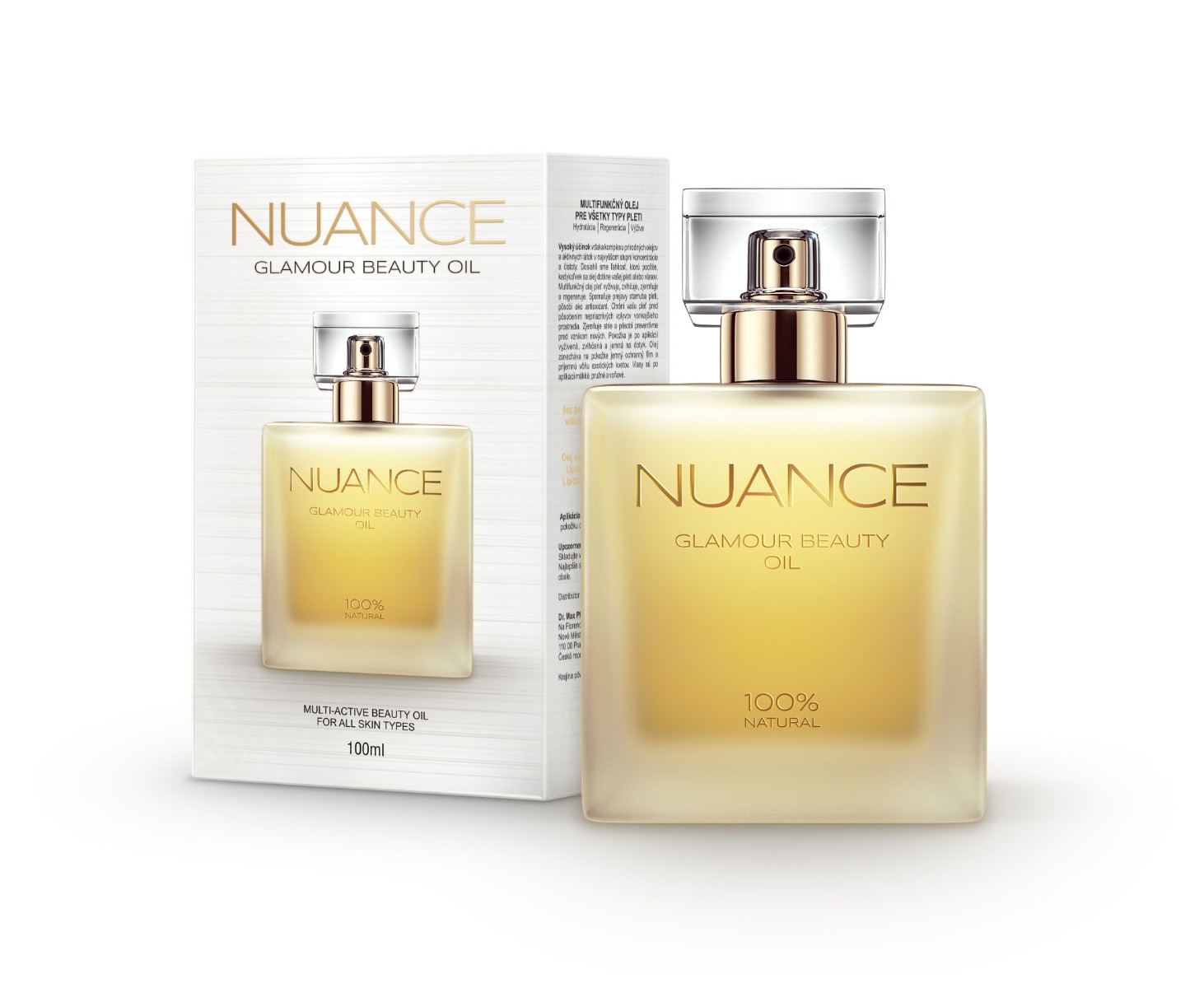 Nuance Glamour Beauty Oil multifunkční suchý olej 100 ml