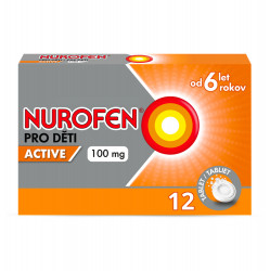 NUROFEN Active pro děti 100 mg 12 tablet