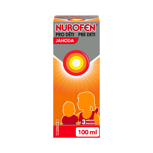 NUROFEN pro děti jahoda 20 mg/ml 100 ml