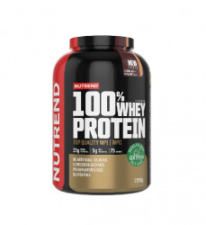 Nutrend 100% Whey Protein čokoláda + lískový ořech 2250 g