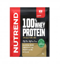 Nutrend 100% Whey Protein jahoda 30 g