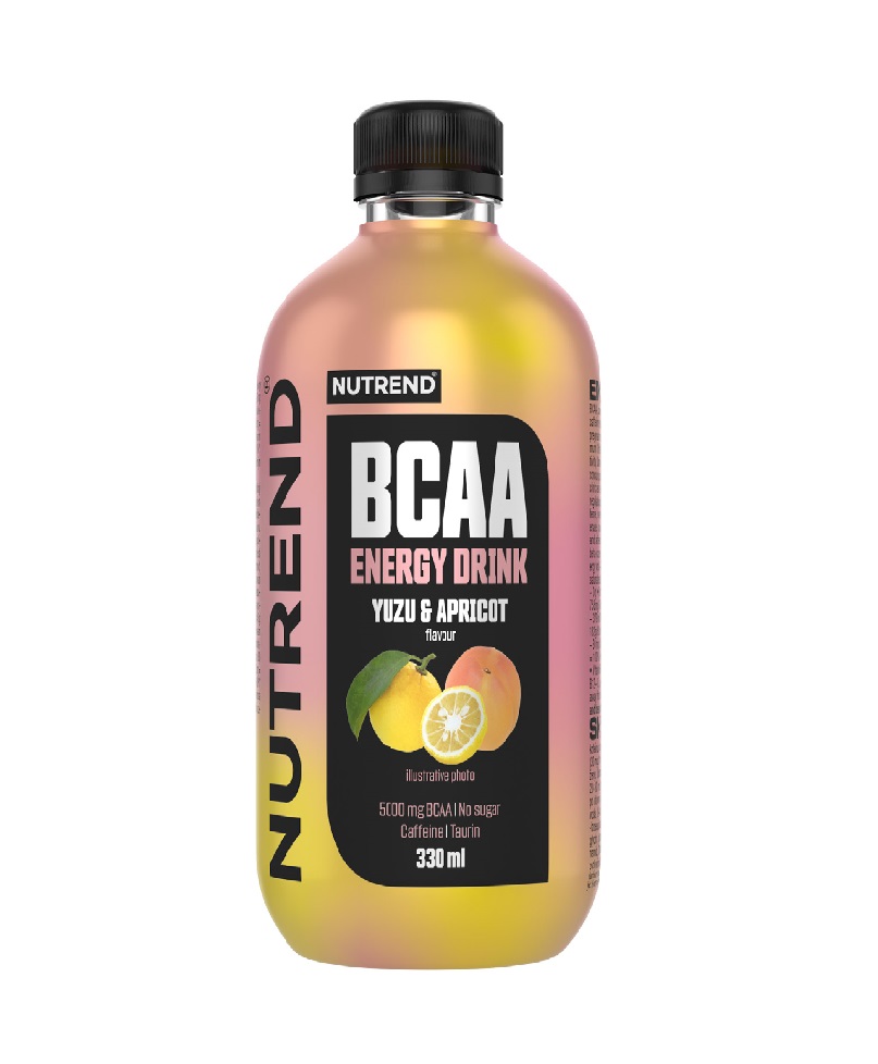 Nutrend BCAA Energy Drink yuzu + meruňka 330 ml