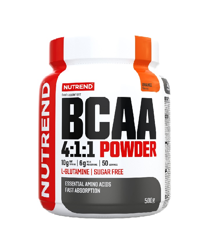 Nutrend BCAA Powder 4:1:1 pomeranč 500 g