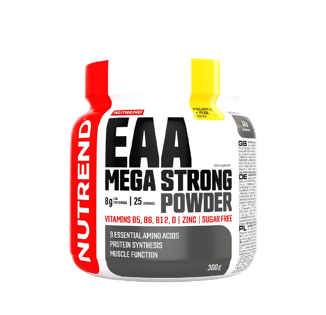 Nutrend EAA Mega Strong Powder ananas + hruška 300 g