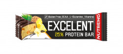 Nutrend Excelent Protein Bar vanilka s ananasem v mléčné čokoládě 85 g