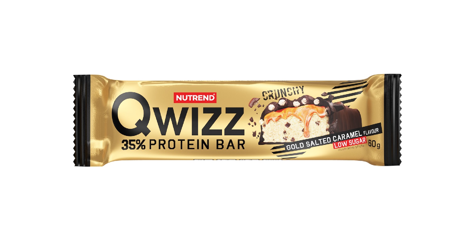 Nutrend Qwizz Protein Bar slaný karamel 60 g