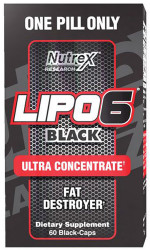 NUTREX Lipo 6 Black unflavored 60 kapslí 60 ks