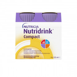 Nutridrink Compact s příchutí banánovou 4x125 ml