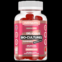 Nutrigums Bio-Cultures Microbiome 60 želé - lesní ovoce