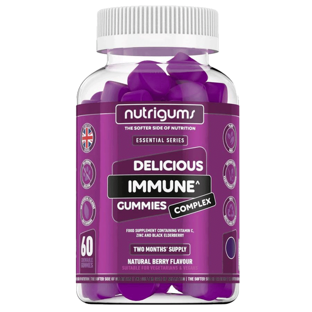 Nutrigums Immune Complex 60 želé - lesní ovoce