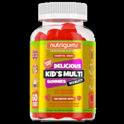 Nutrigums Kids Multi Vitality 60 želé - malina