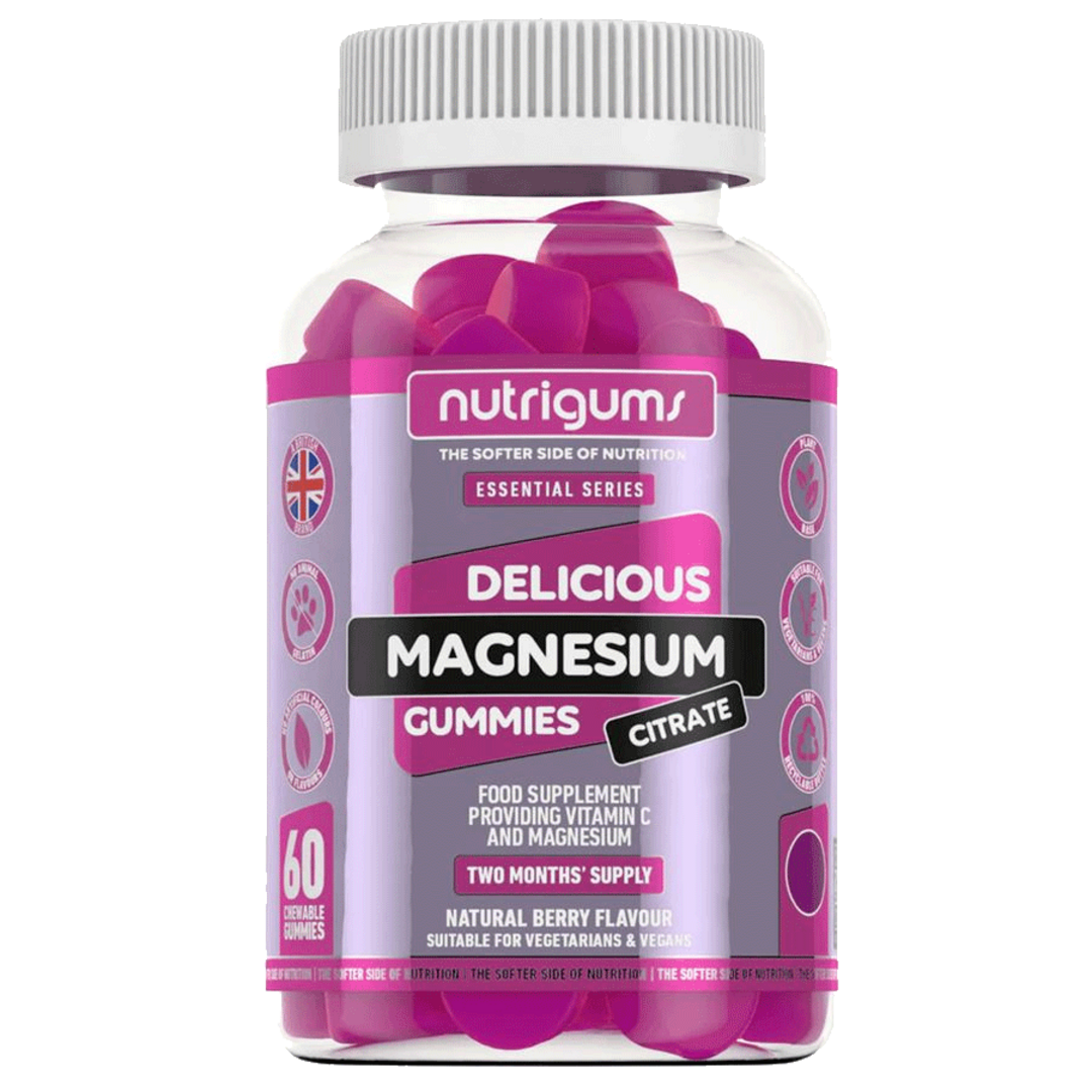 Nutrigums Magnesium Citrate 60 želé - lesní ovoce