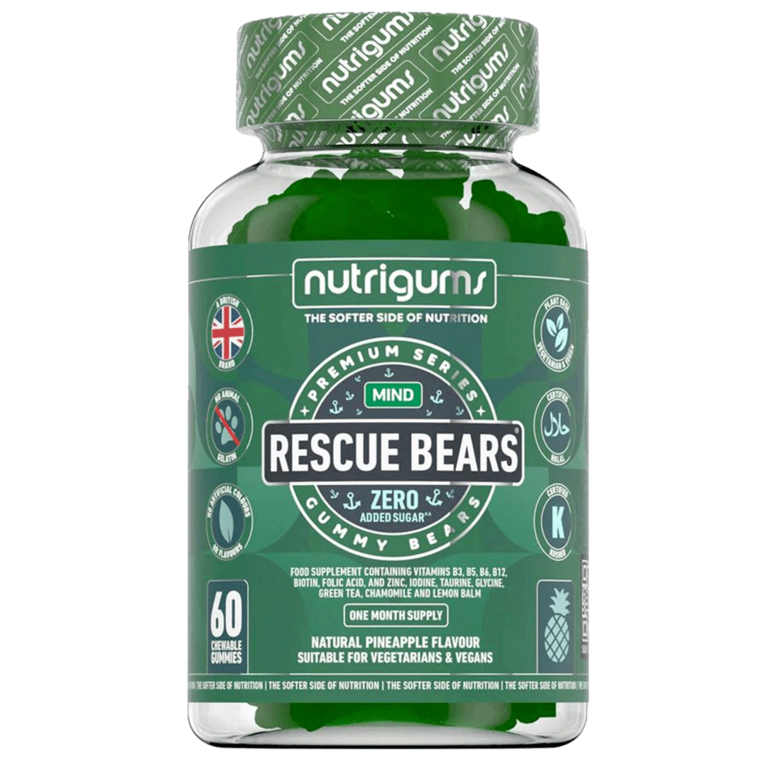 Nutrigums Rescue Bears 60 želé - ananas