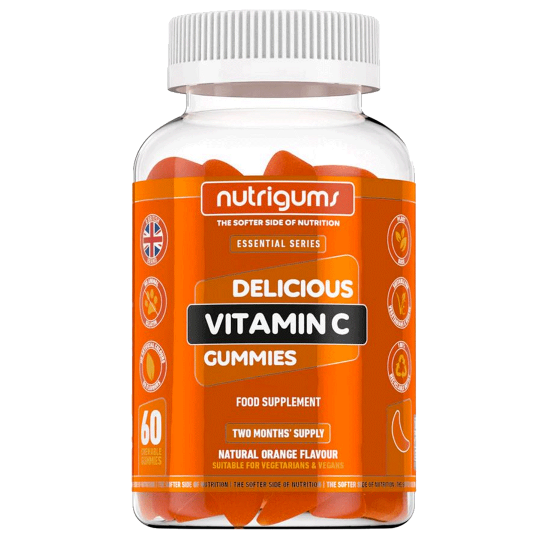 Nutrigums Vitamin C 60 želé - pomeranč