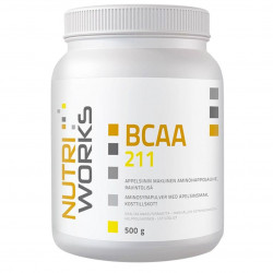 NutriWorks BCAA 2:1:1 500g - pomeranč