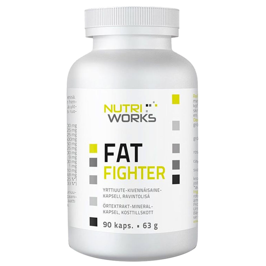 NutriWorks Fat Fighter - 90 kapslí