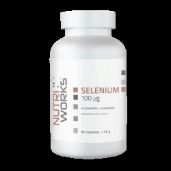 NutriWorks Selenium 100µg - 90 kapslí