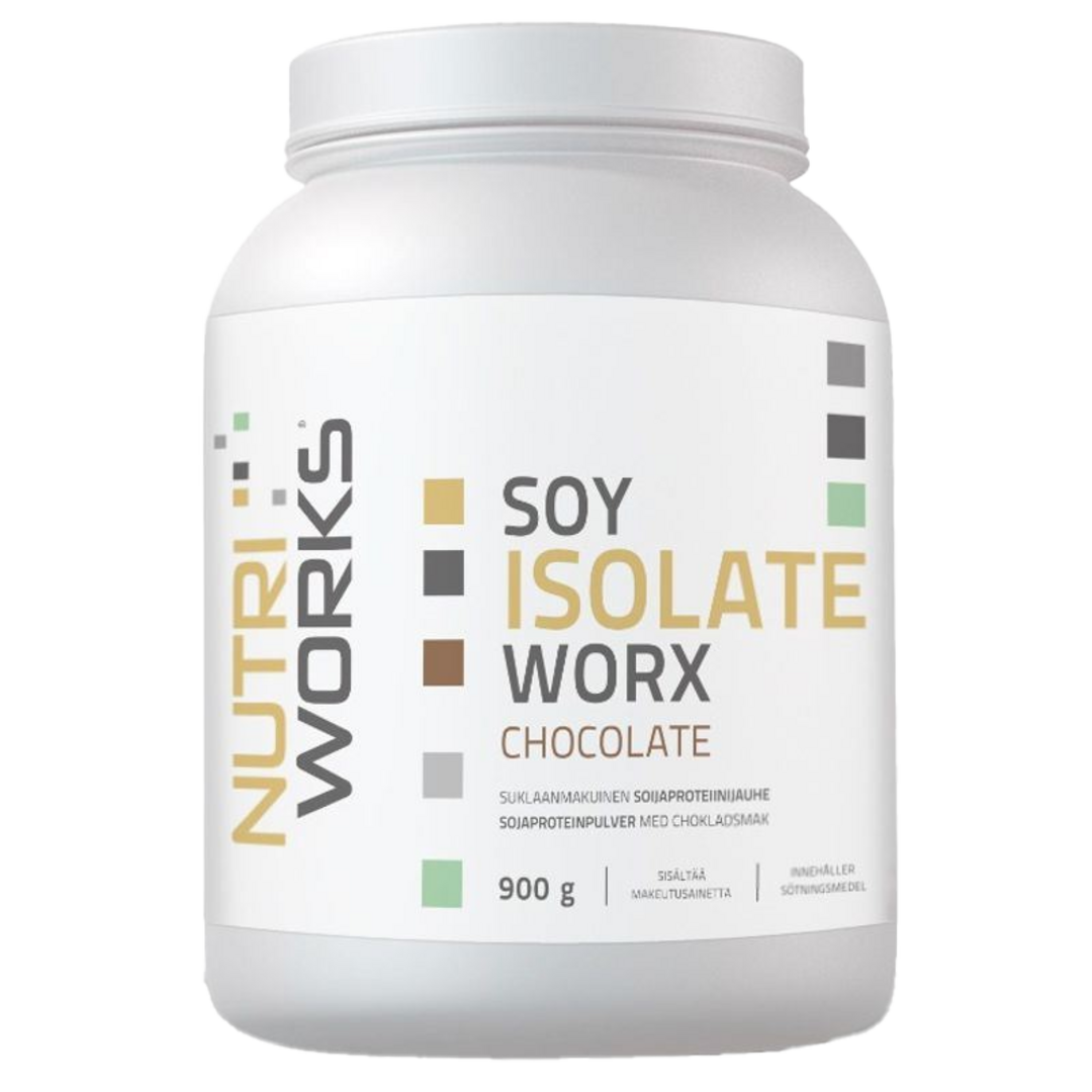 NutriWorks Soy Isolate Worx 900g - čokoláda