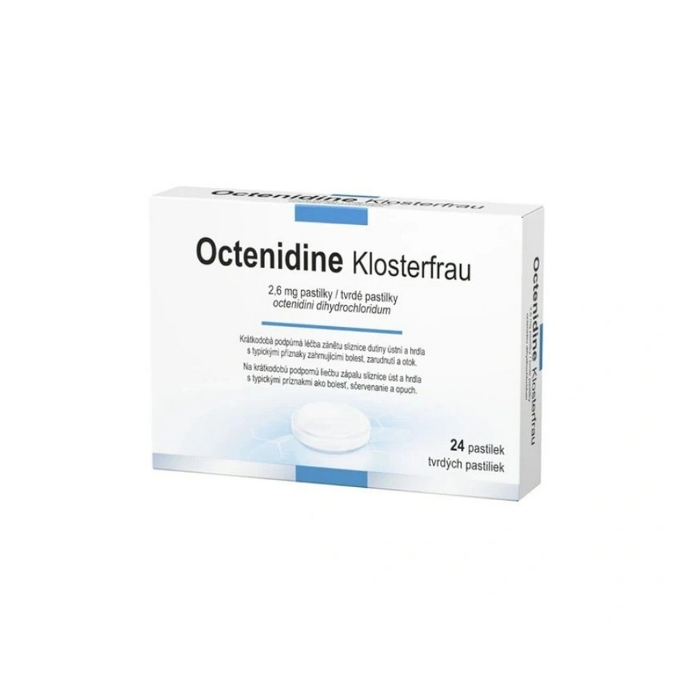 OCTENIDINE Klosterfrau 2.6mg pastilky 24 kusů