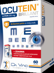 OCUTEIN Brillant Lutein 25 mg 60 tobolek