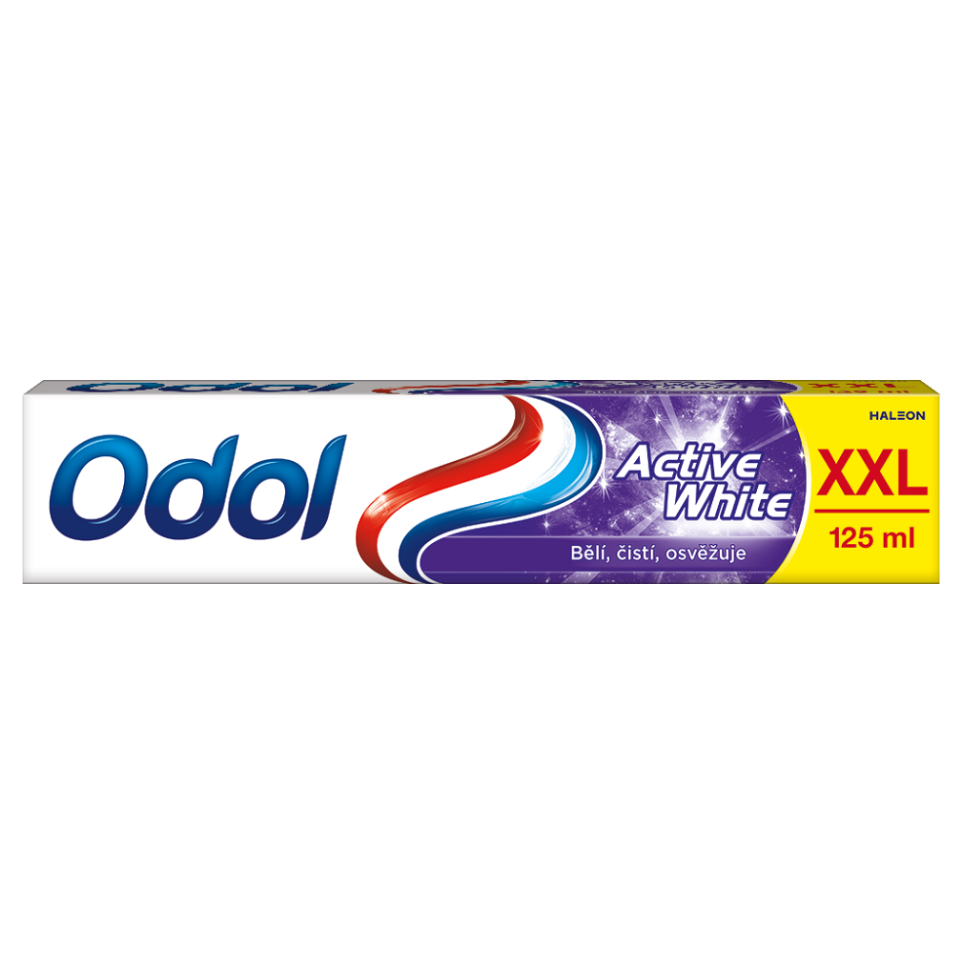 ODOL Active White zubní pasta s fluoridem 125 ml