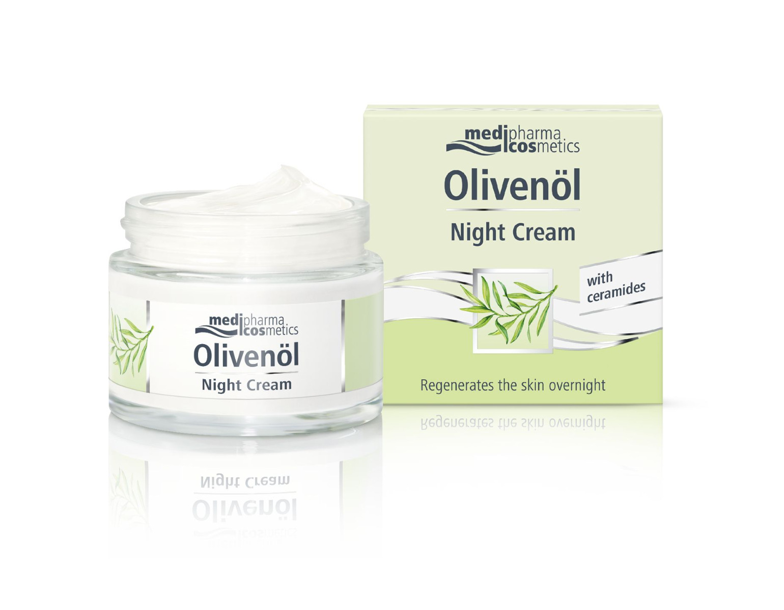 Olivenöl Noční regenerační krém s ceramidy 50 ml