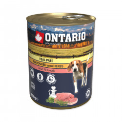 Ontario Telecí paté s bylinkami konzerva 800 g