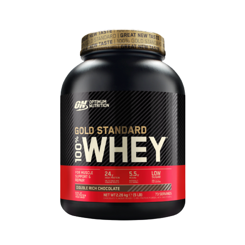 OPTIMUM NUTRITION 100% Whey Gold Standard, lahodná jahoda 2270 g