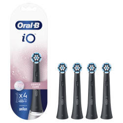 Oral-B iO Gentle Care Black náhradní hlavice 4 ks