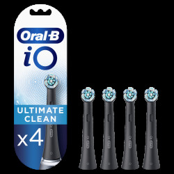 Oral-B iO Ultimate Clean Black náhradní hlavice 4 ks