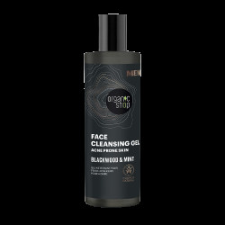 ORGANIC SHOP Čisticí gel na pleť Blackwood a máta 200 ml