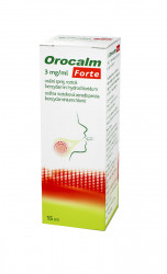 Orocalm Forte 3 mg/ml orální sprej 15 ml